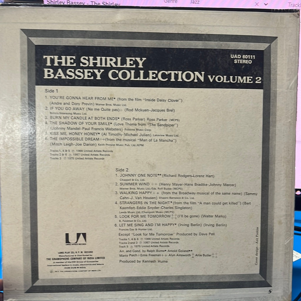 Shirley Bassey - The Shirley Bassey Collection Vol. II (Vinyl)