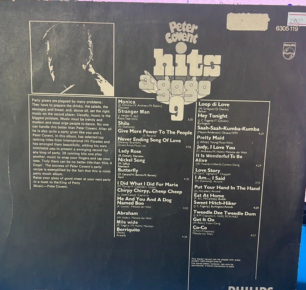 Peter Covent - Hits À Gogo 9 (Vinyl)