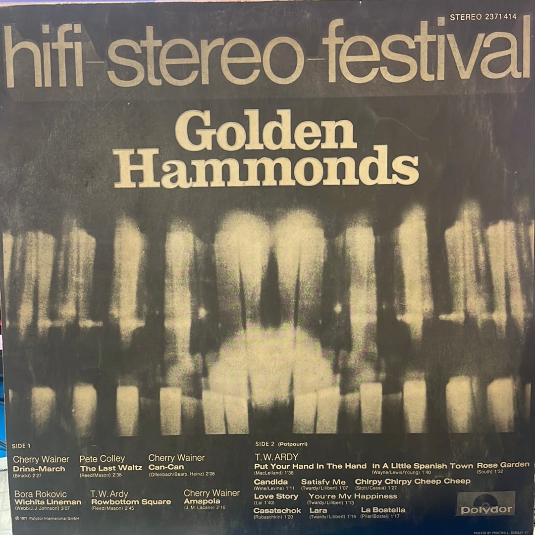 Various - Golden Hammonds (Vinyl)