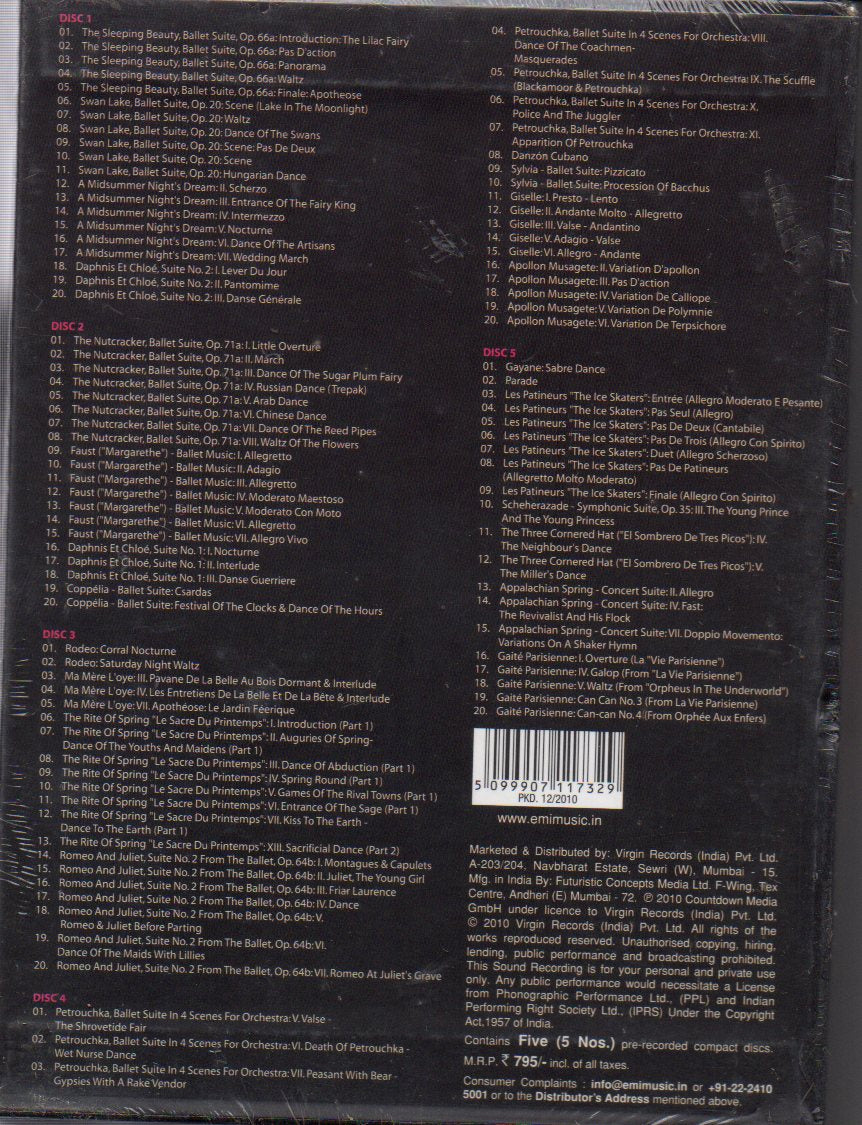 Various - Works Of Ballet (CD) Image