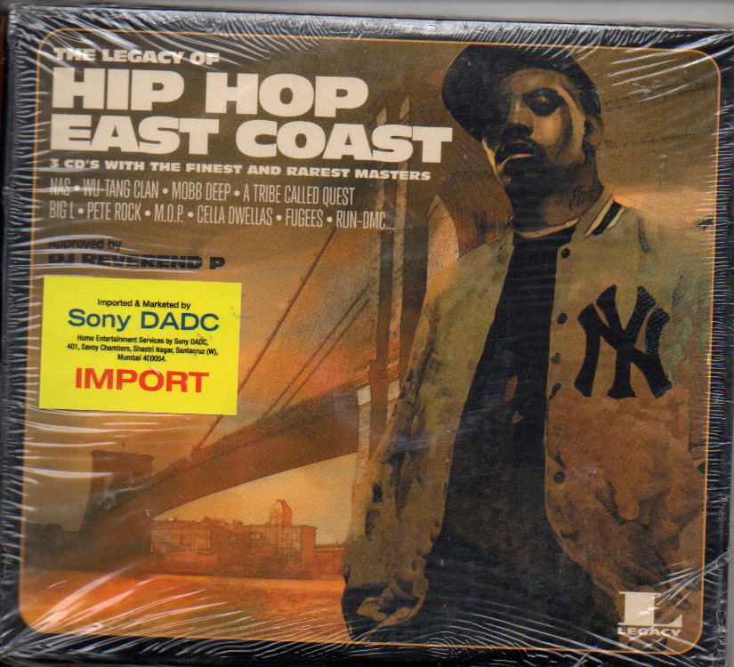 Various - The Legacy Of Hip Hop East Coast (CD) Image