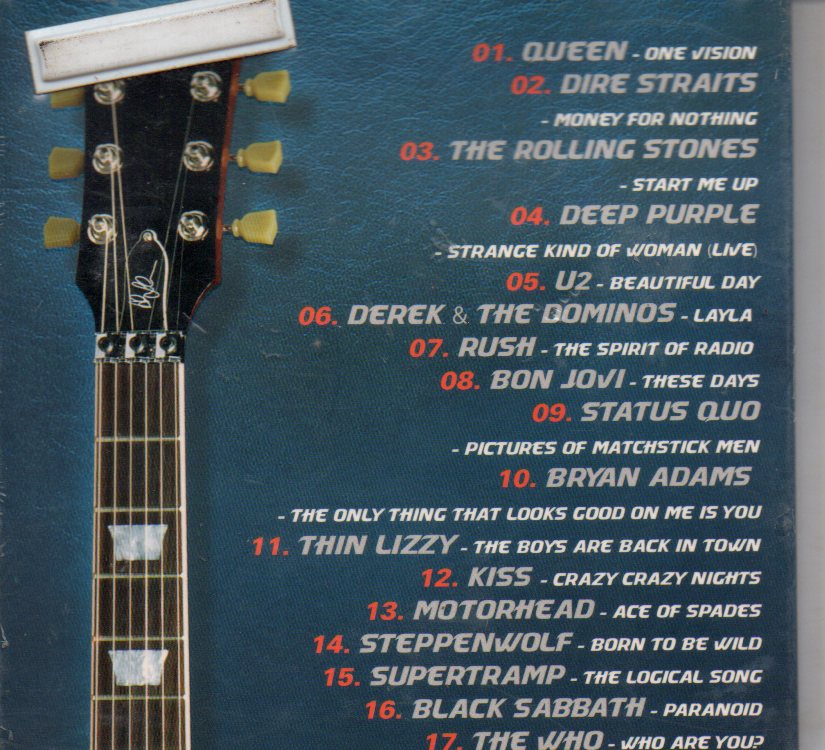 Various - Gods Of Guitar (CD) Image