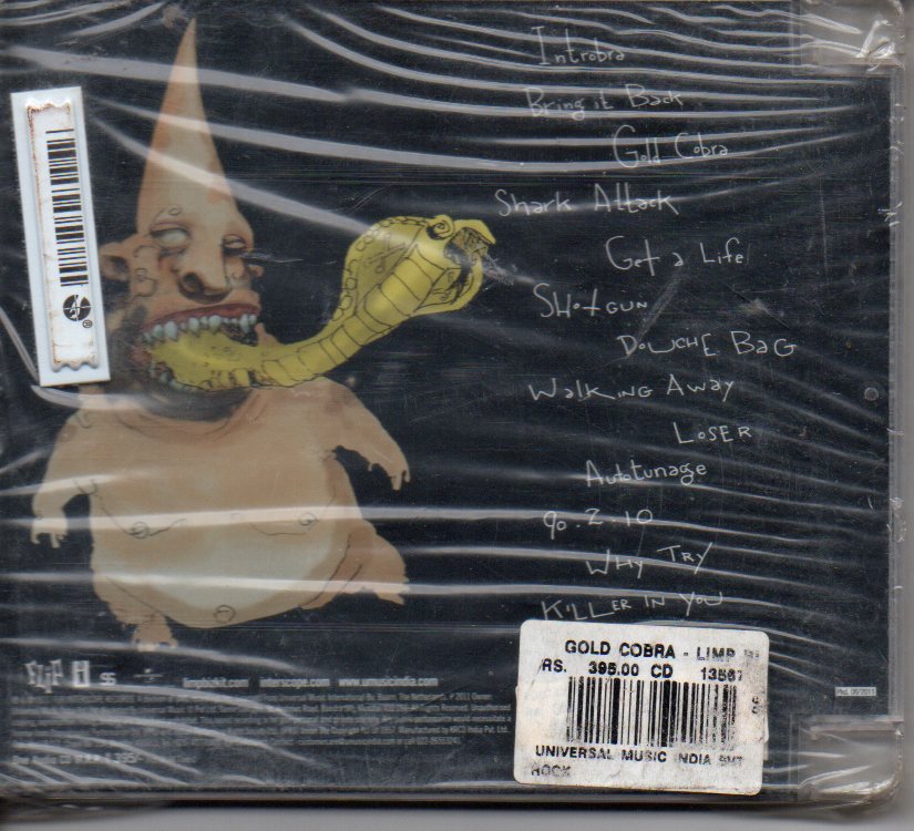 Limp Bizkit - Gold Cobra (CD) Image