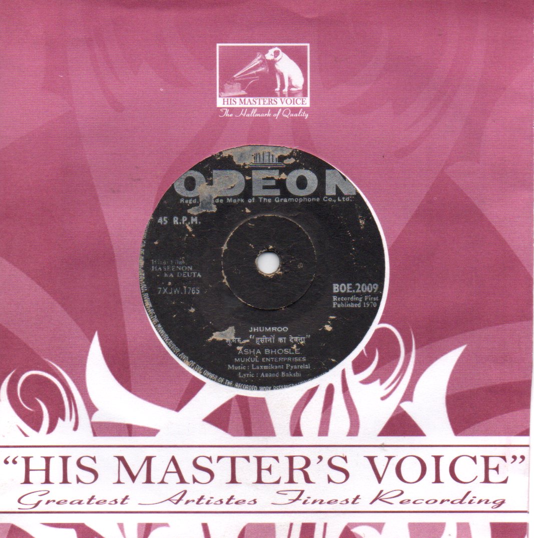 Laxmikant Pyarelal - Haseenon Ka Devta (45-RPM) Image