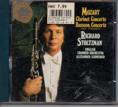 Mozart - Clarinet, Bassoon Concerto - Richard Stoltzman (CD) Image