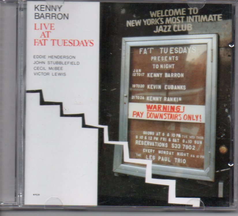 Kenny Barron - Live At Fat Tuesdays (CD) Image