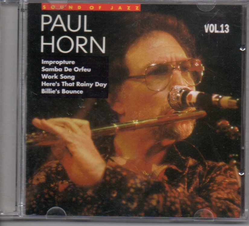 Paul Horn - The Sound Of Jazz - Compilation (Galaxy Music) (CD) Image