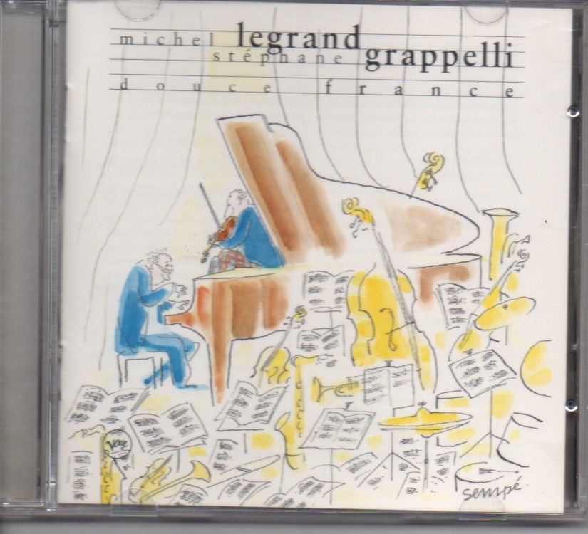 Michel Legrand + Stephane Grappelli - Douce France (CD) Image