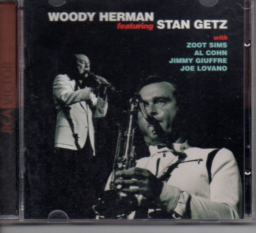Woody Herman + Stan Getz - Woody Herman featuring Stan Getz (CD) Image