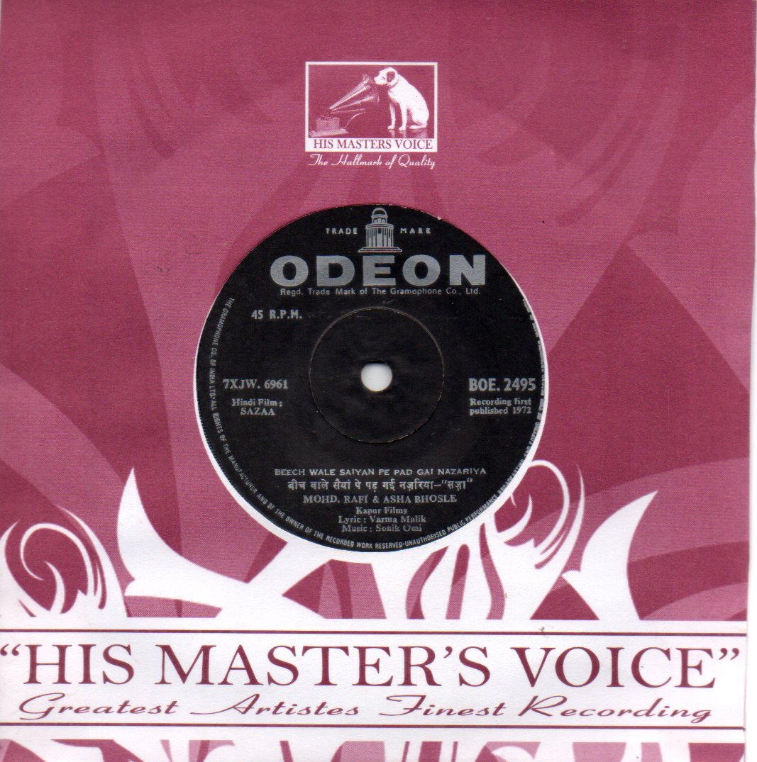 Sonik Omi - Sazaa (45-RPM) Image