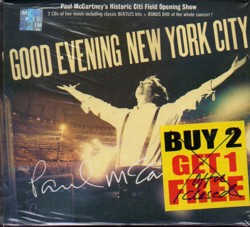 Paul McCartney - Good Evening New York City (CD) Image