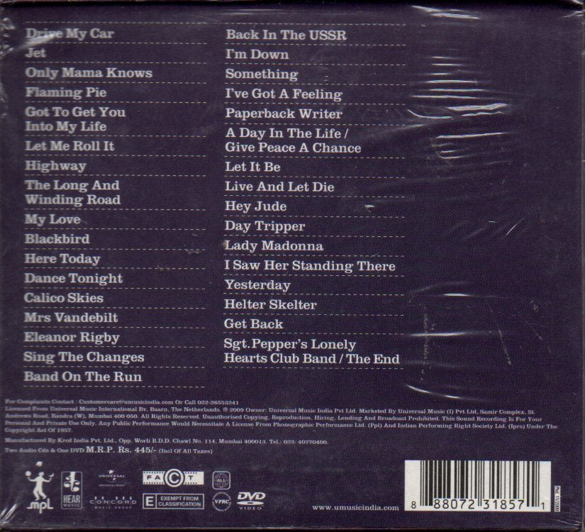 Paul McCartney - Good Evening New York City (CD) Image